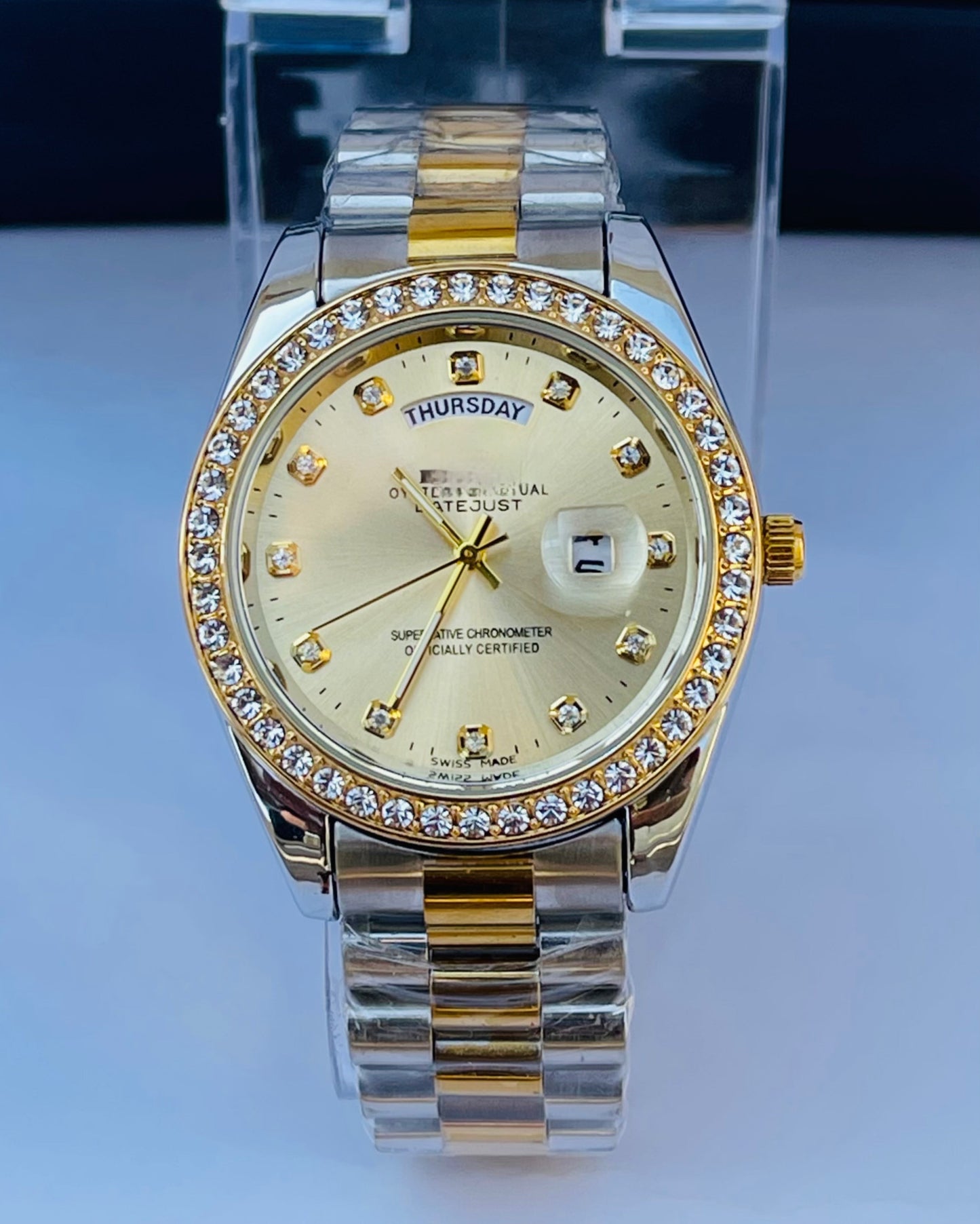 RLX Stone Day Date Watch
