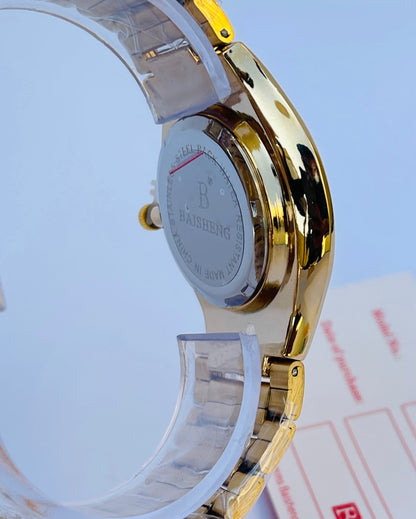 Qurtx Full Golden Watch
