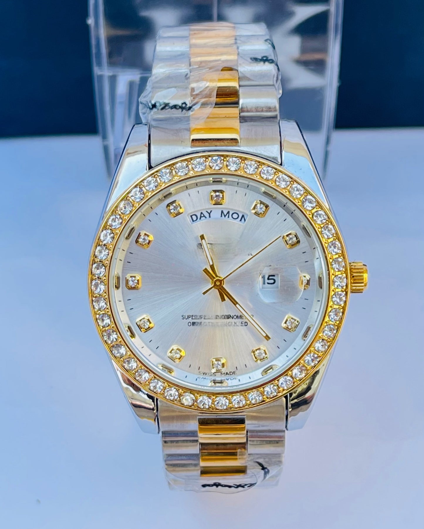 RLX Stone Day Date Watch