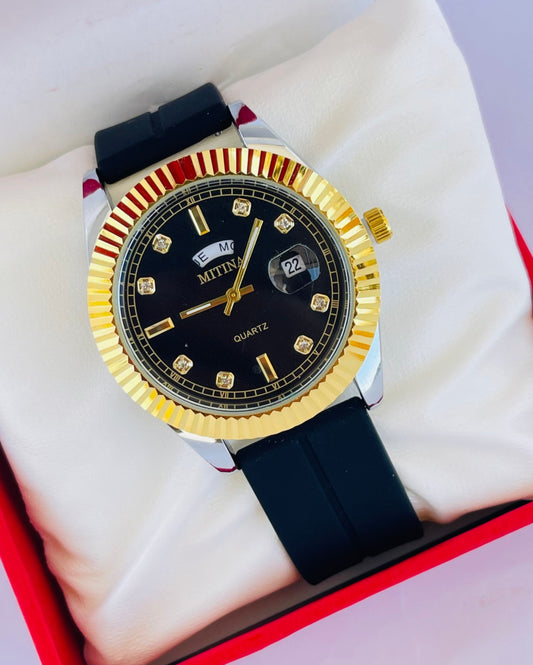 Magnatic Lether Strap Premium Watch