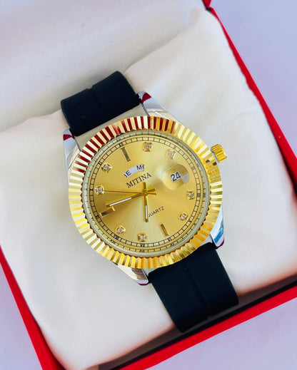 Magnatic Lether Strap Premium Watch