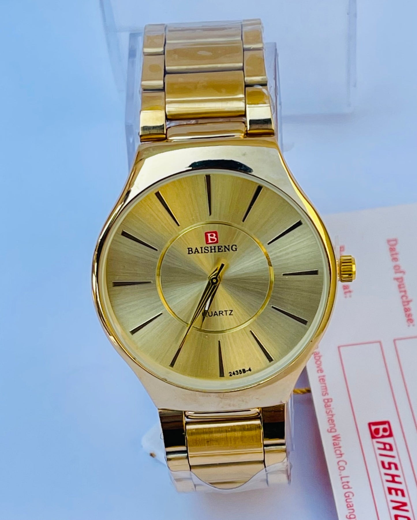 Qurtx Full Golden Watch