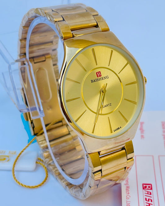 Qurtx Full Golden Watch
