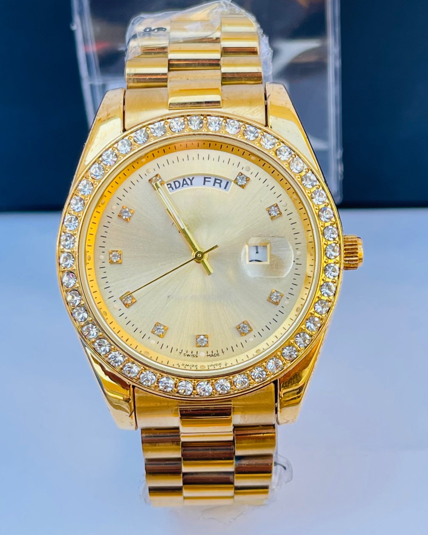 RLX Stone Day Date Watch